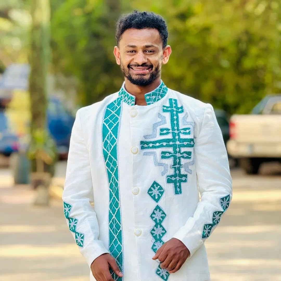 Men’s Habesha Traditional Shirt Ethiopian Cultural Wear Men's Clothing For Celebrations 326