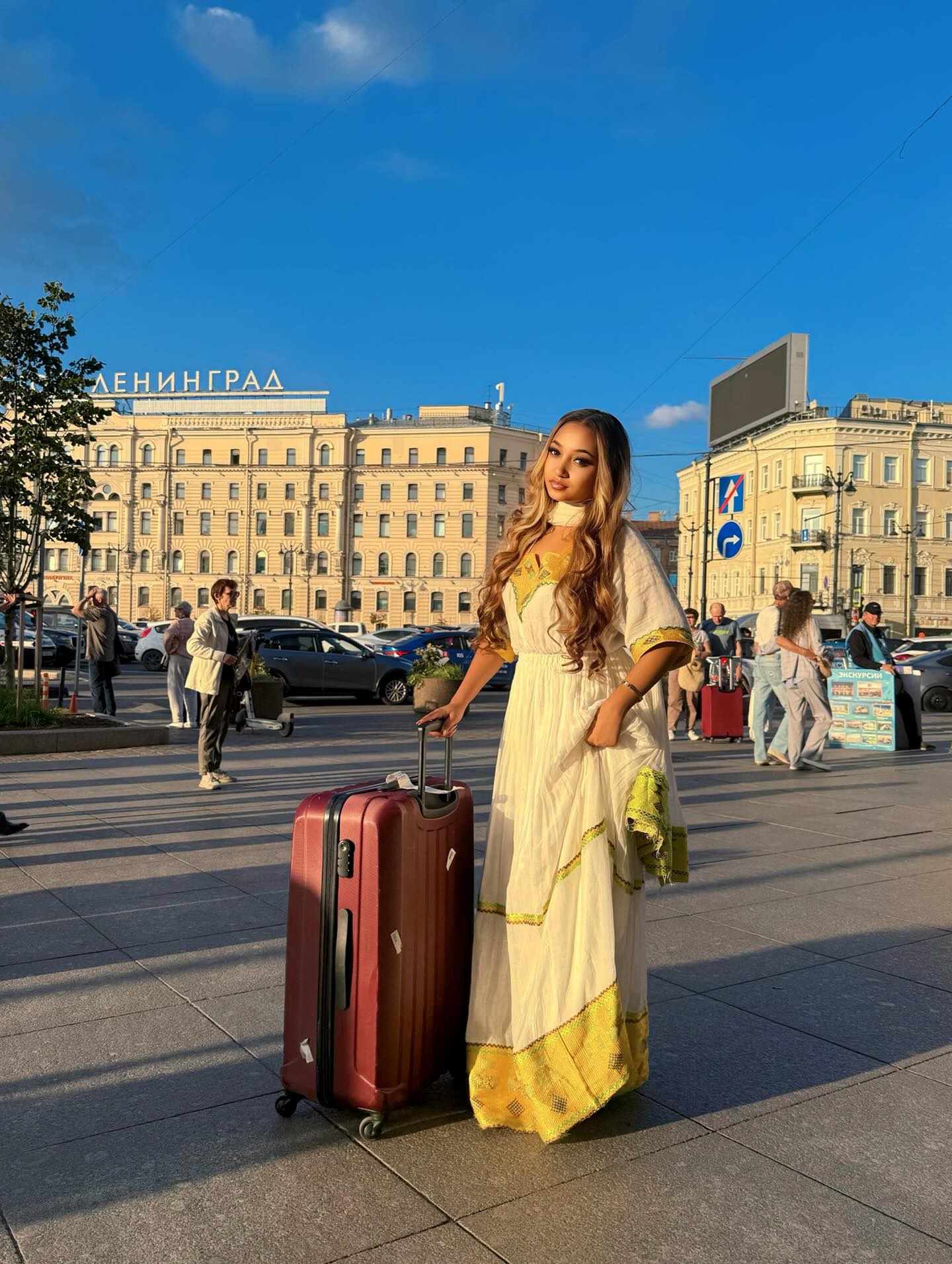 Yellow Accents Woven Habesha Dress Classic Habesha Kemis Timeless Ethiopian Dress 261