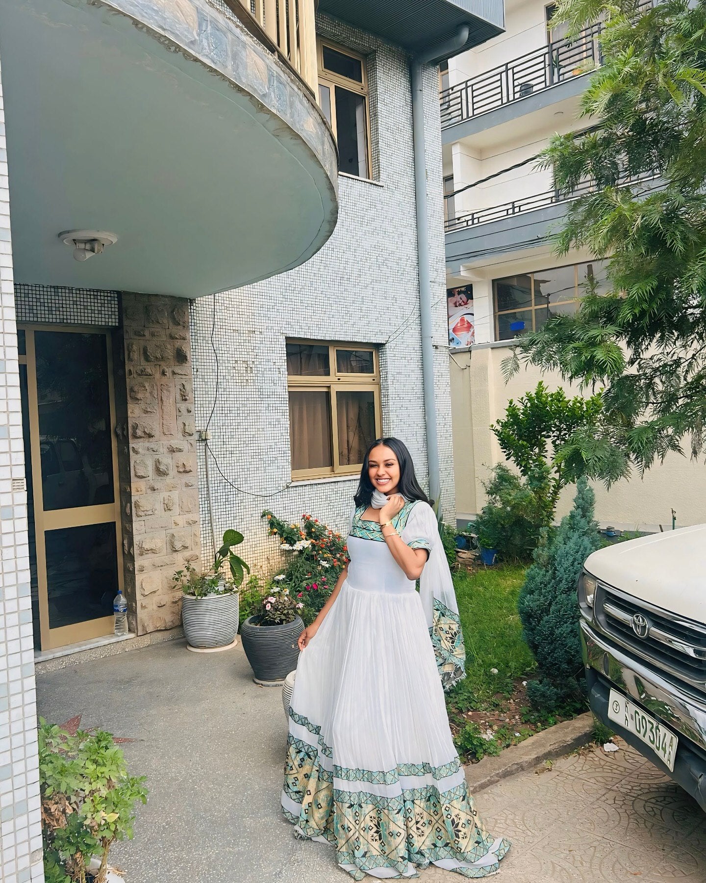 Handwoven Habesha Dress Ethiopian Traditional Dress for Women Stylish Habesha Kemis 296