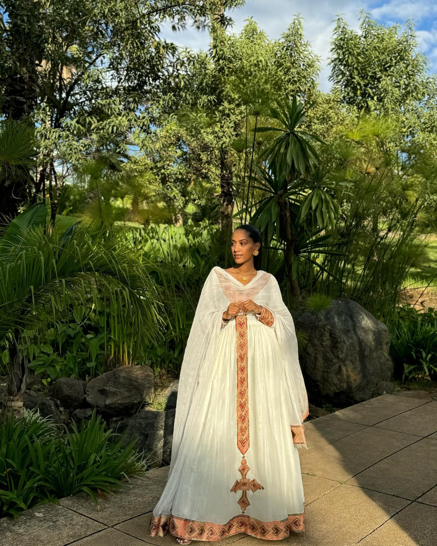 heritage inspired habesha dress Handmade Habesha Kemis Ethiopian Traditional Dress 361