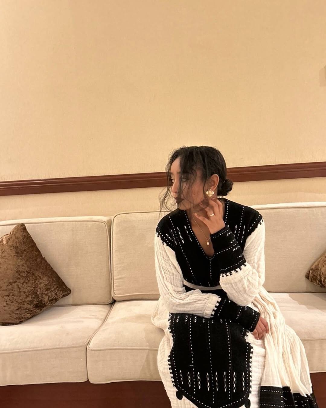 Handwoven Habesha Kemis Ethiopian Traditional Clothing Timeless Habesha Dress 155