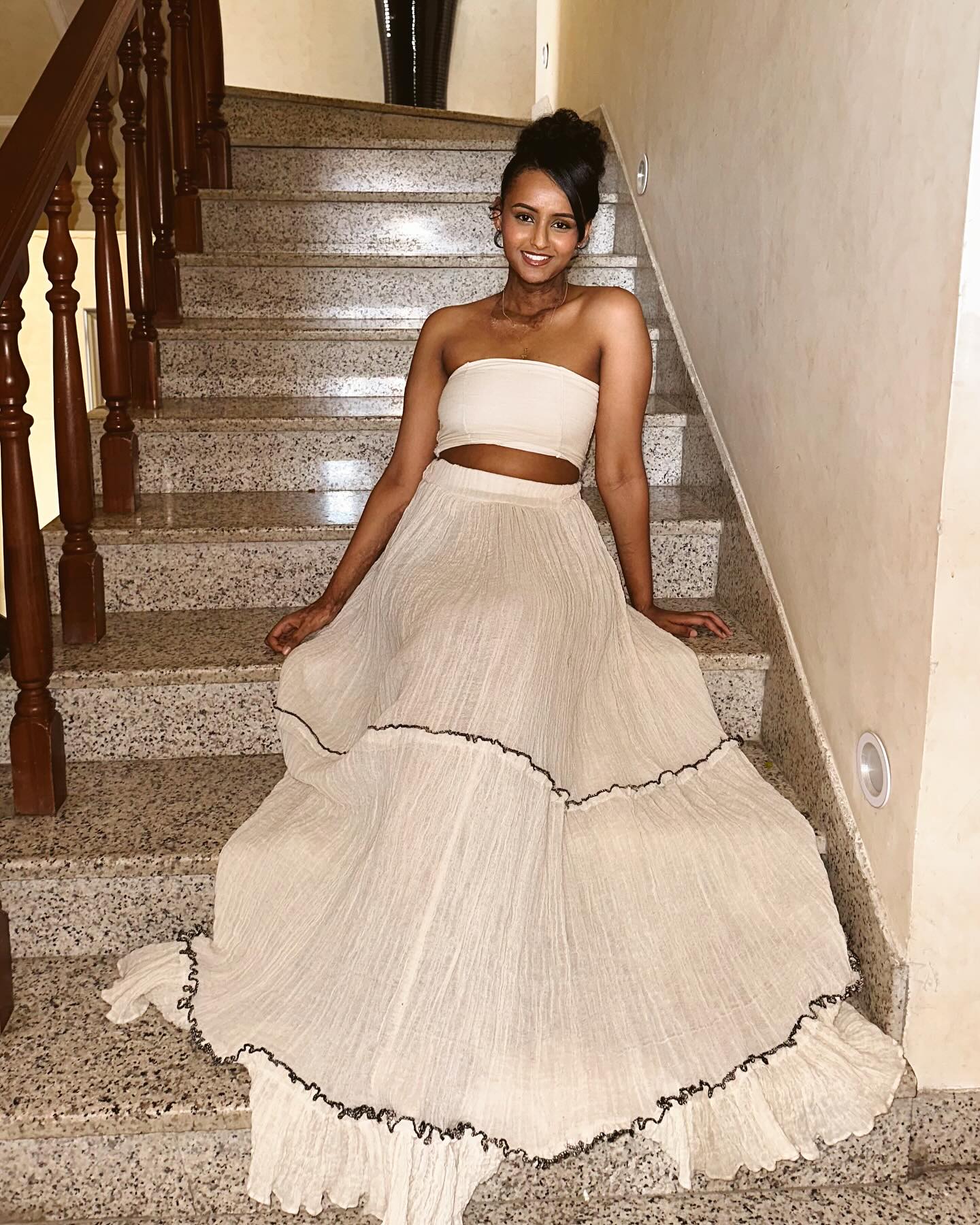 Strapless Ethiopian Clothing for Special Events Beautiful Habesha Dress Handwoven Habesha Kemis 256