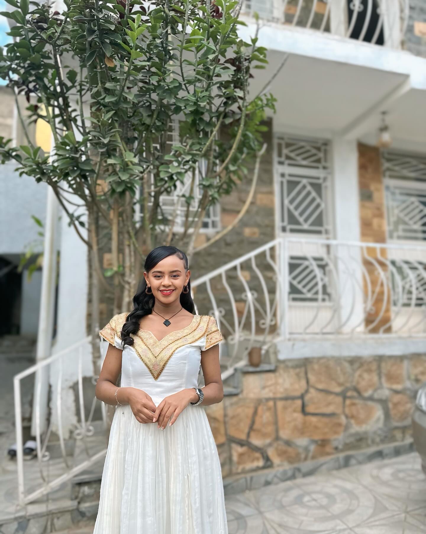 Short Sleeve Habesha Dress Traditional Ethiopian Clothing & Eritrean Dress Habesha Kemis For Special Occasion 201