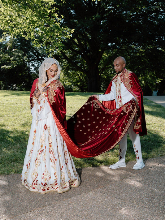 Ethiopian Traditional Wedding Outfits – Royal His & Hers Cultural Wear
