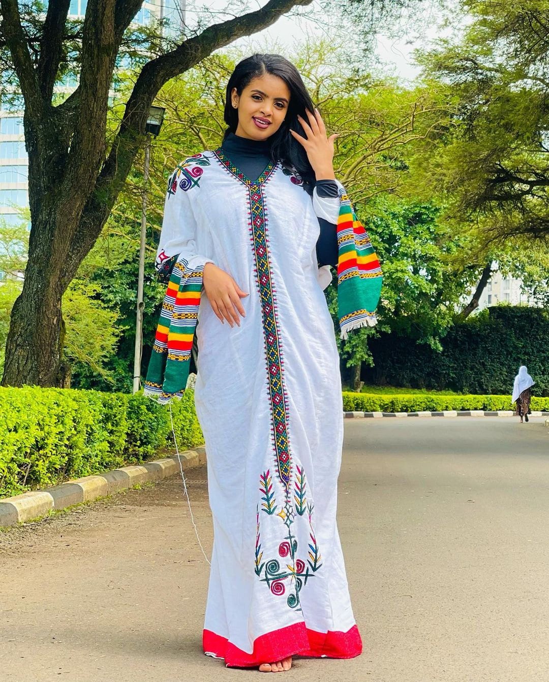 Gorgeous Handwoven Habesha Kemis Modern Habesha Dress Simple Habesha Libs Eritrean Dress ሀበሻ ቀሚስ ሀበሻ ልብስ
