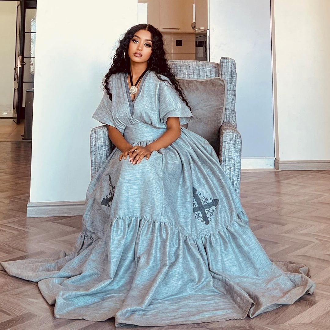 Gorgeous Saba Dress Habesha Dress Ethiopian Traditional Dress Handwoven Habesha Libs Modern Habesha Kemis Eritrean Dress ሀበሻ ቀሚስ ሀበሻ ልብስ
