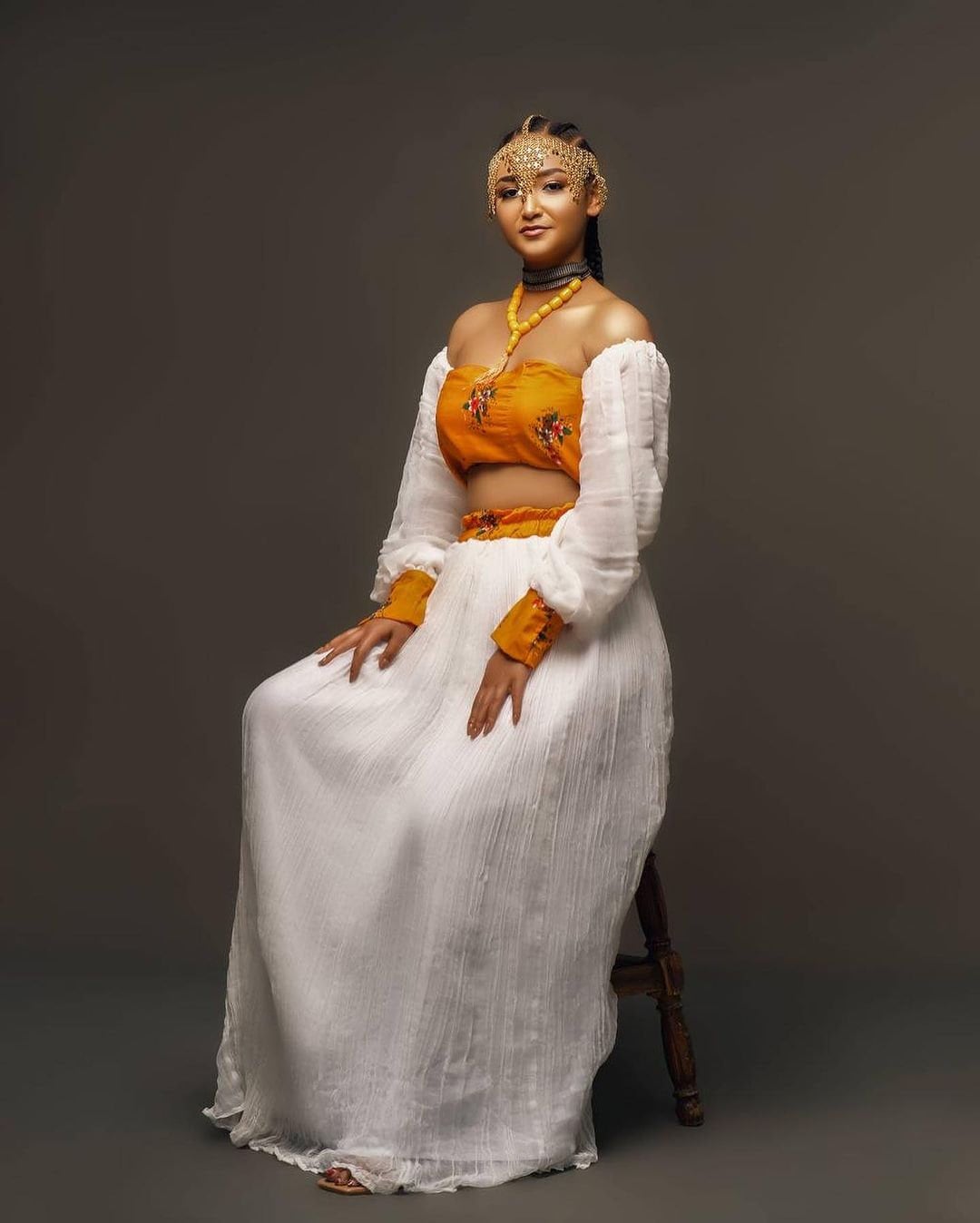 Gorgeous Oromo Dress With Accessories Beautiful Oromo Dress Modern Habesha Dress αα α» ααα΅ αα α» αα₯α΅