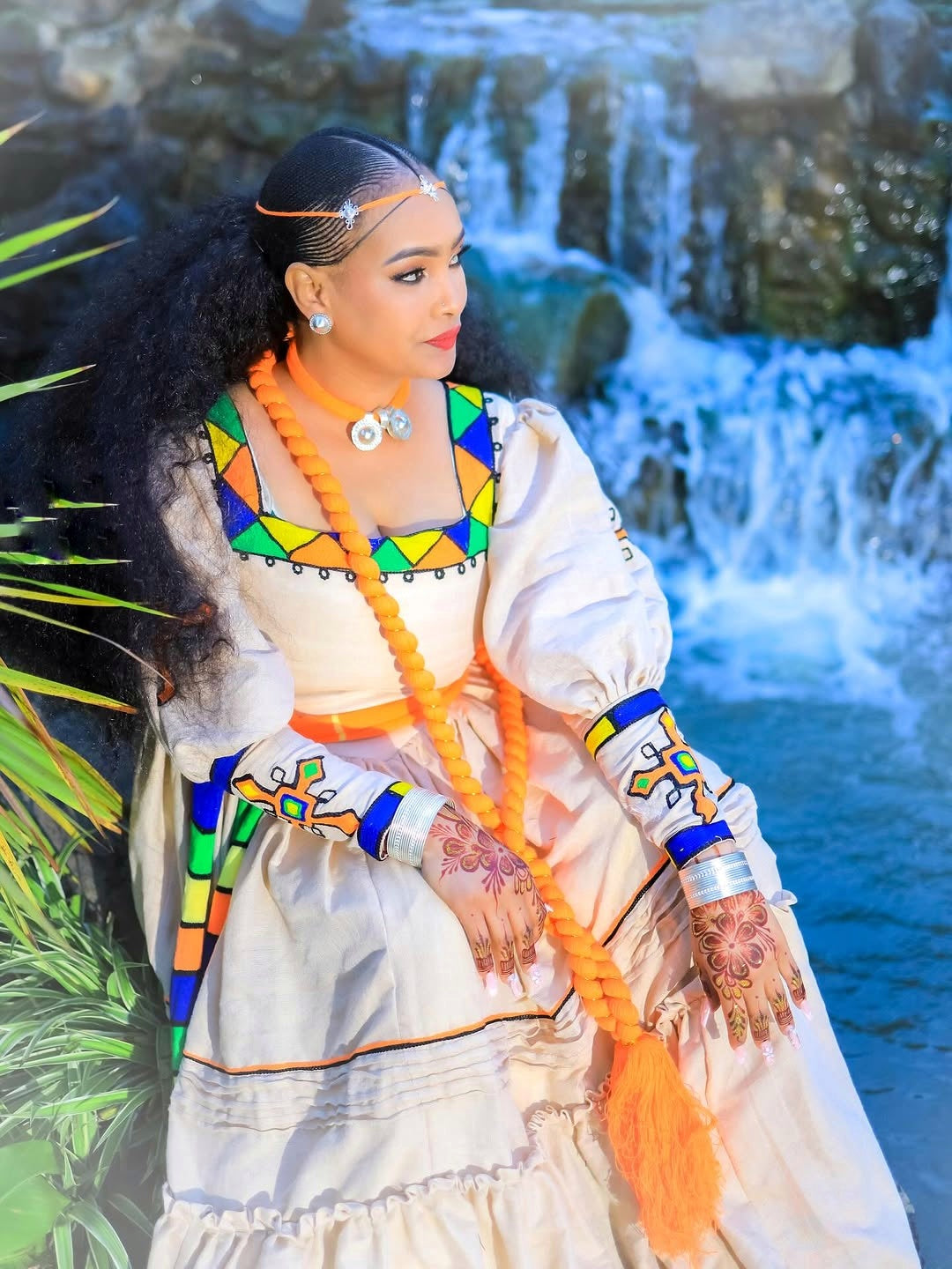 Traditional Ashenda Kemis with Colorful Accents for Ashenda Events