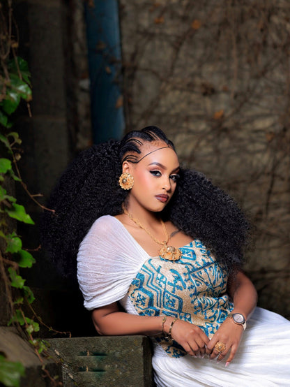 Ethiopian Wedding Dress Graceful Habesha Kemis Habesha Dress For Wedding 396