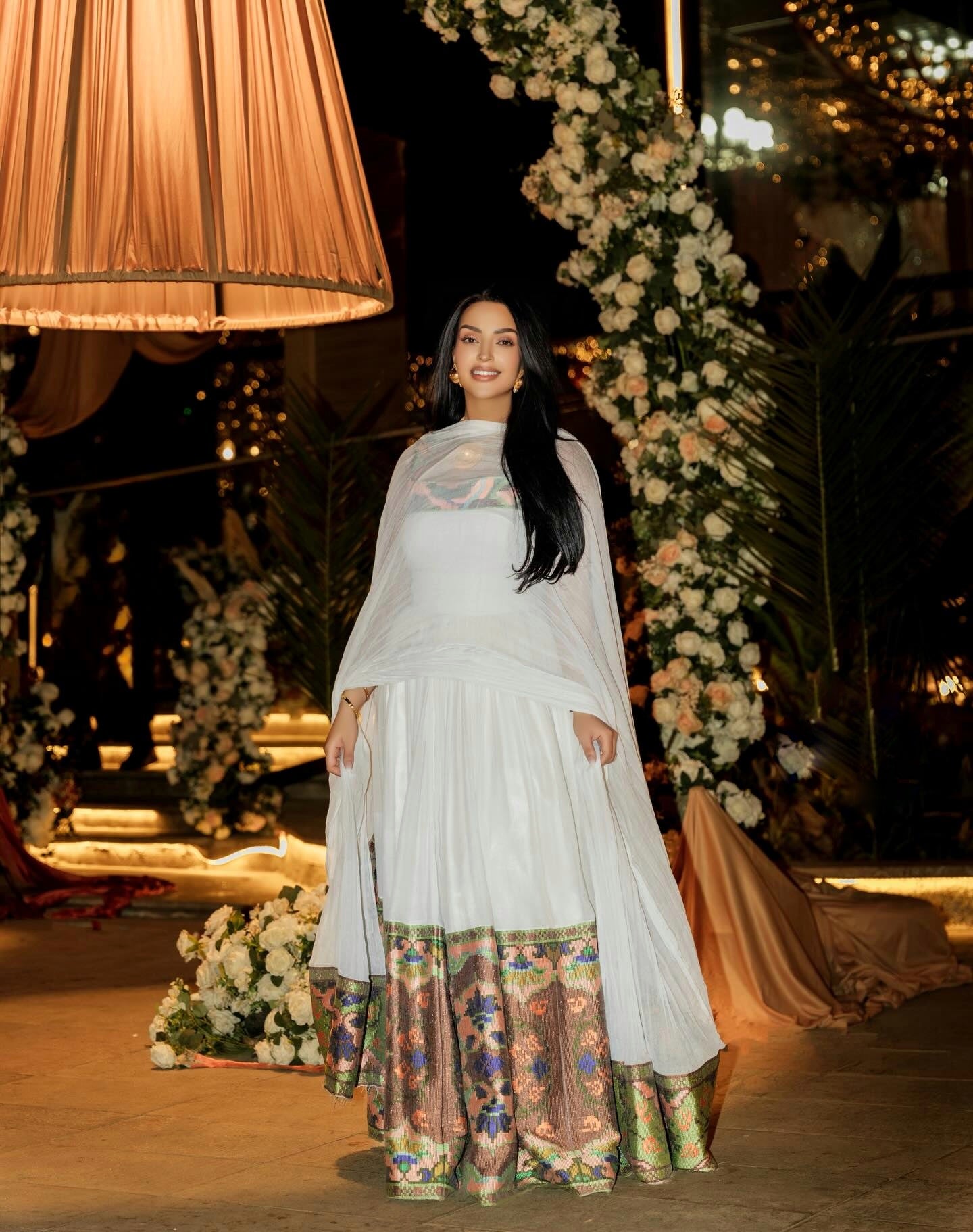 Multicolor Woven Habesha Dress  Timeless Habesha Kemis