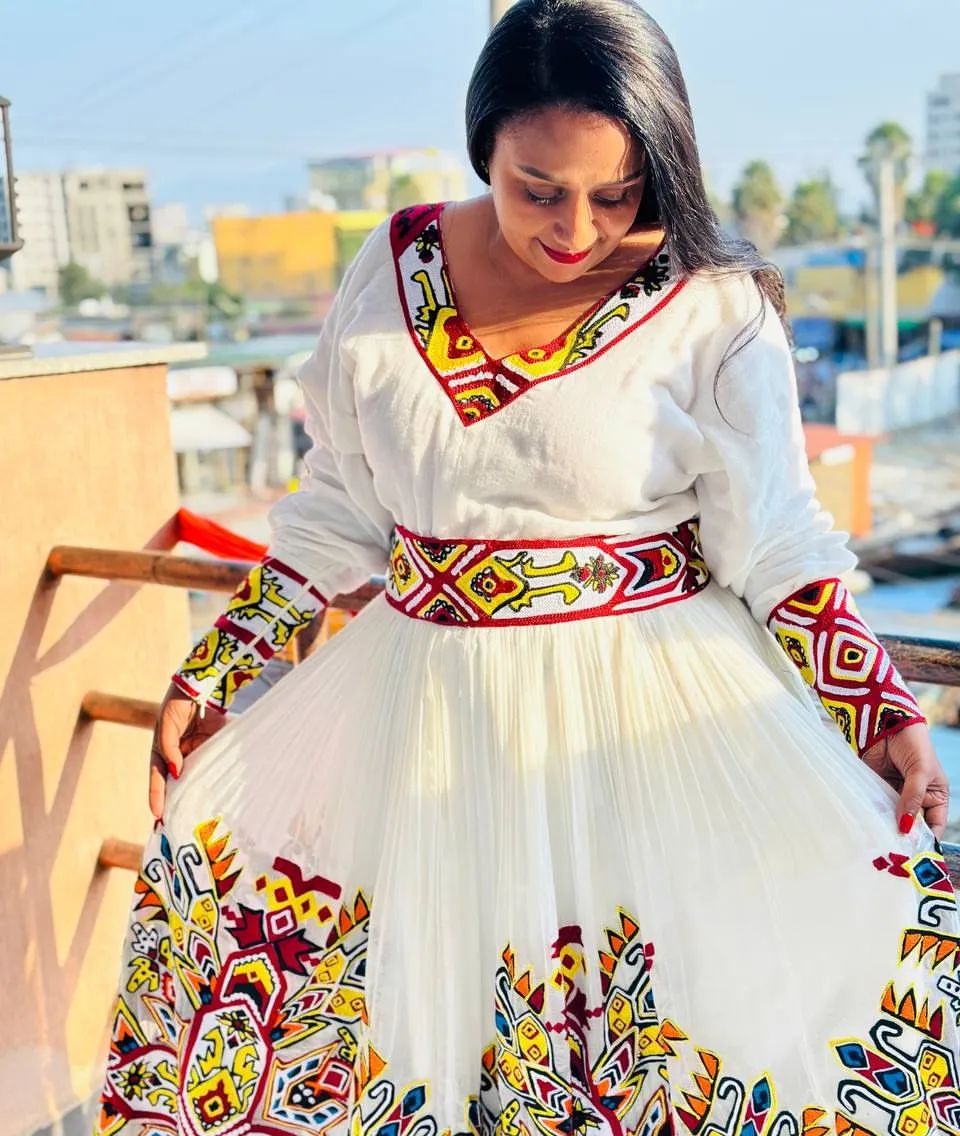 Radiant Habesha Kemis Designs Modern Habesha Dress Ethiopian Dress Style Traditional Habesha Libs
