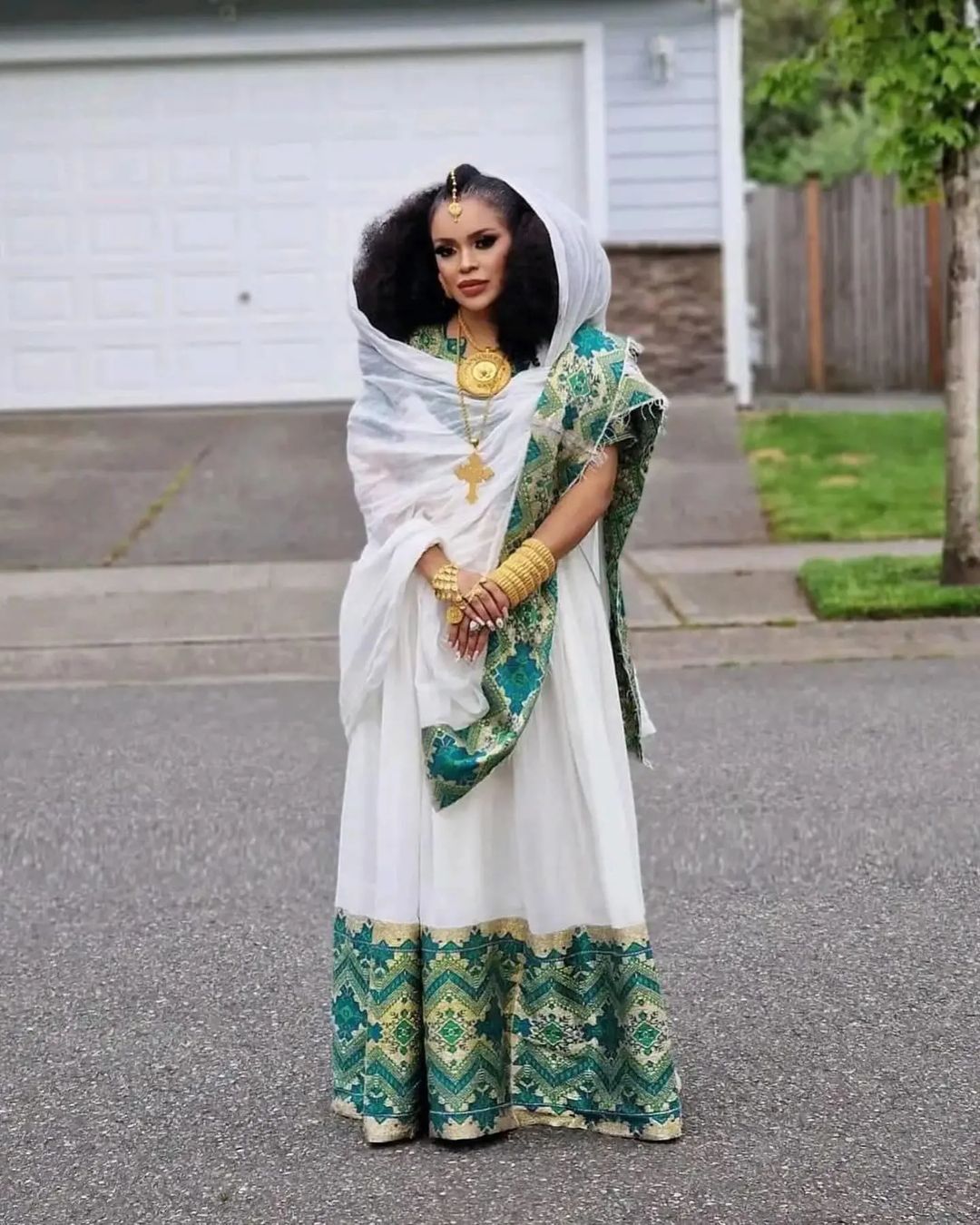 Elegant Habesha Kemis