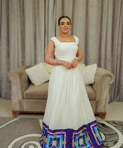 Ravishing Backless Habesha Dress