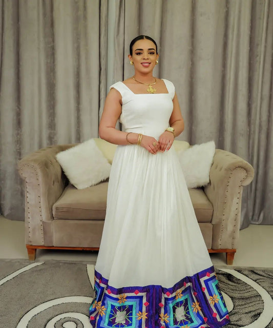 Ravishing Backless Habesha Dress