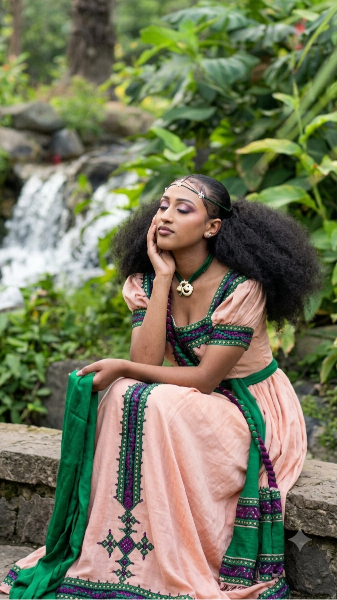 Luxury Habesha Cloth Attire Premium Traditional Ethiopian Clothing Boutique