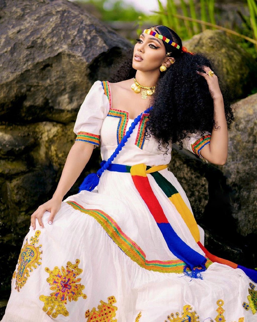 Cultural Gorgeous Ashenda Dress Beautiful Habesha Dress