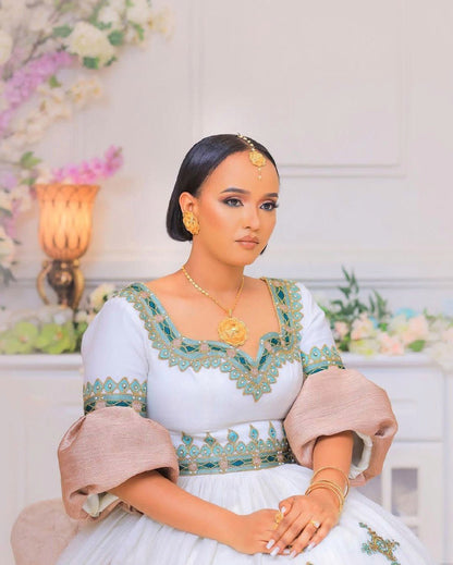 Stunning Wedding Habesha Couples Outfit Modern Ethiopian Wedding Outfit Matching Couples Outfit