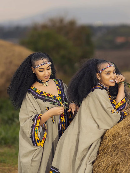 Traditional Ashenda Kemis with Colorful Embroidery for Cultural Celebration