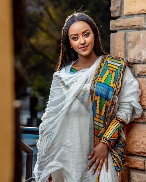 Timeless Pattern Habesha Dress Design 2023 Habesha Kemis