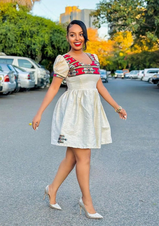 ethiopian graduation dress Green Habesha Graduation Dress Ethiopian Zuria for Graduation Events