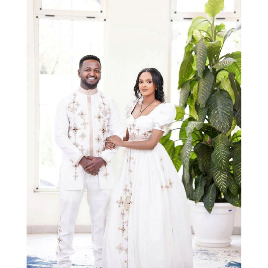 Timeless Habesha Couples Cloth for Men and Women, Zuria, Habesha libs, Habesha kemis, ሀበሻ