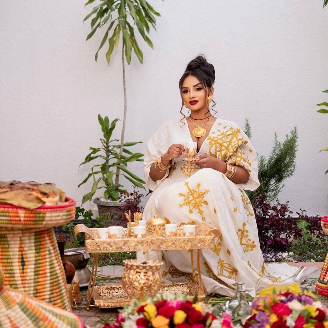 Exquisite Habesha Kemis Ethiopian Wedding Habesha Dress For Any Occasion Zuria Modern Traditional Ethiopian Dress ሀበሻ ቀሚስ ሀበሻ ልብስ