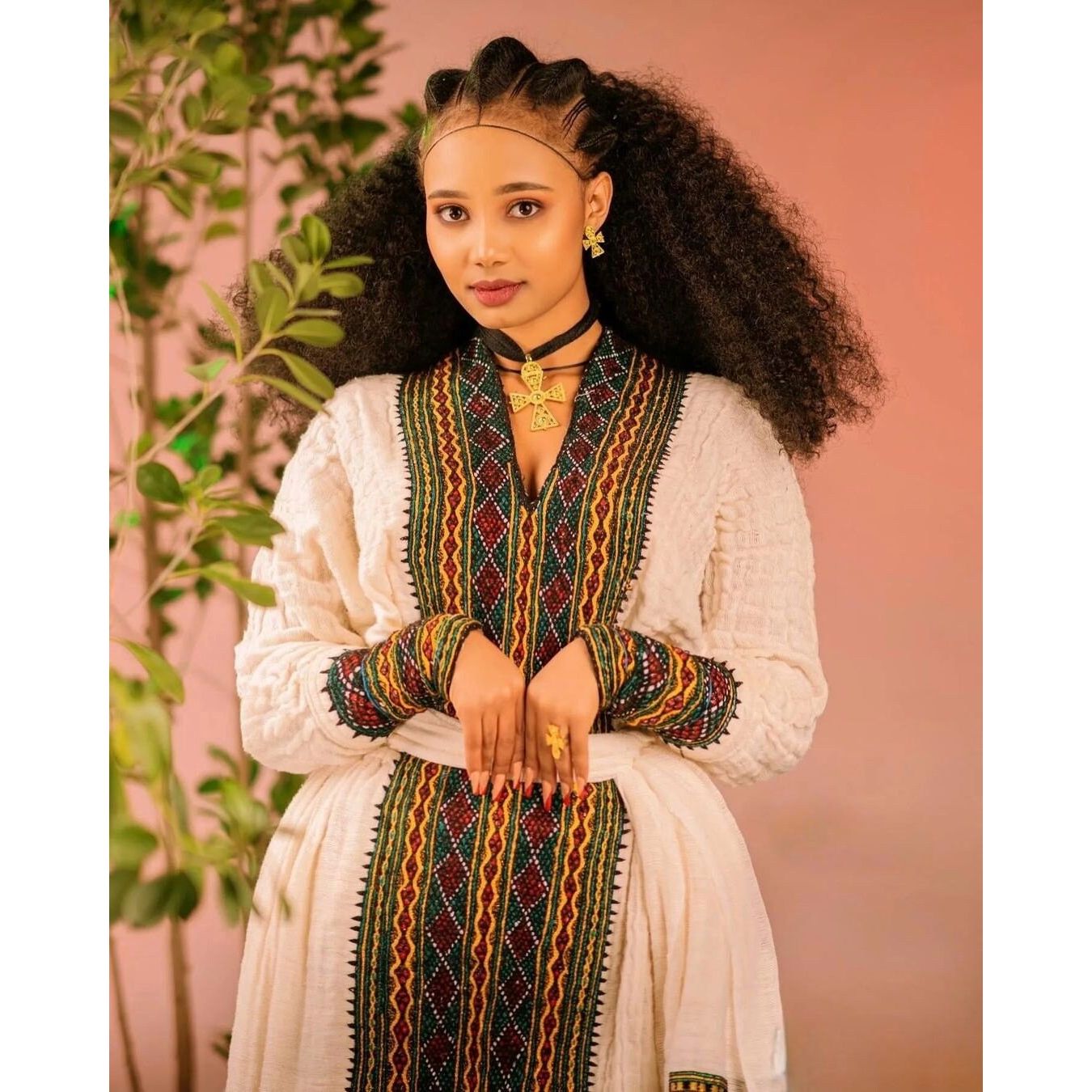 Handwoven Habesha Dress Exquisite Habesha Kemis Modern Habesha Libs Eritrean Dress ሀበሻ ቀሚስ ሀበሻ ልብስ