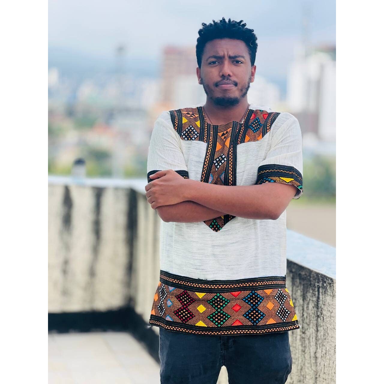 Ethiopian Handwoven Shirt Habesha Shirt For Men Ethiopian Cloth Exquisite Habesha shirt ሀበሻ