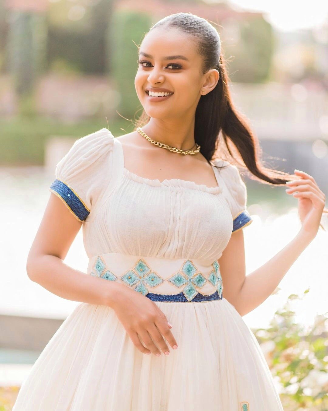 Modern Habesha Dress Handwoven Habesha Kemis Simple Habesha Libs Eritrean Dress ሀበሻ ቀሚስ ሀበሻ ልብስ