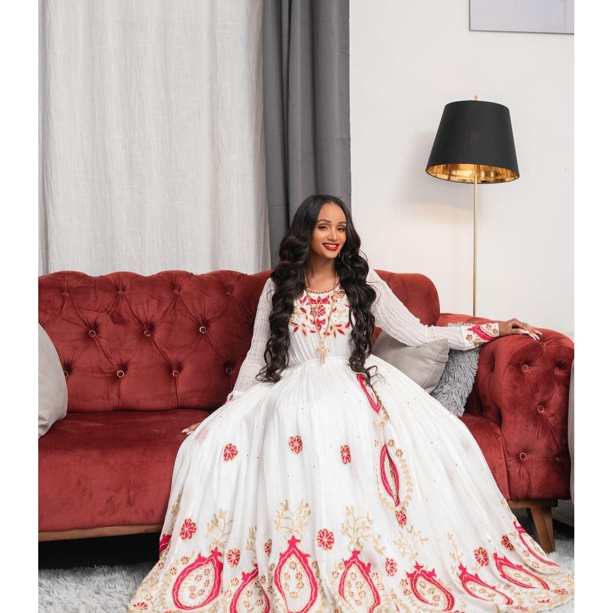 Wedding Habesha Dress Handwoven Habesha Kemis Modern Habesha Libs Eritrean Dress ሀበሻ ቀሚስ ሀበሻ ልብስ