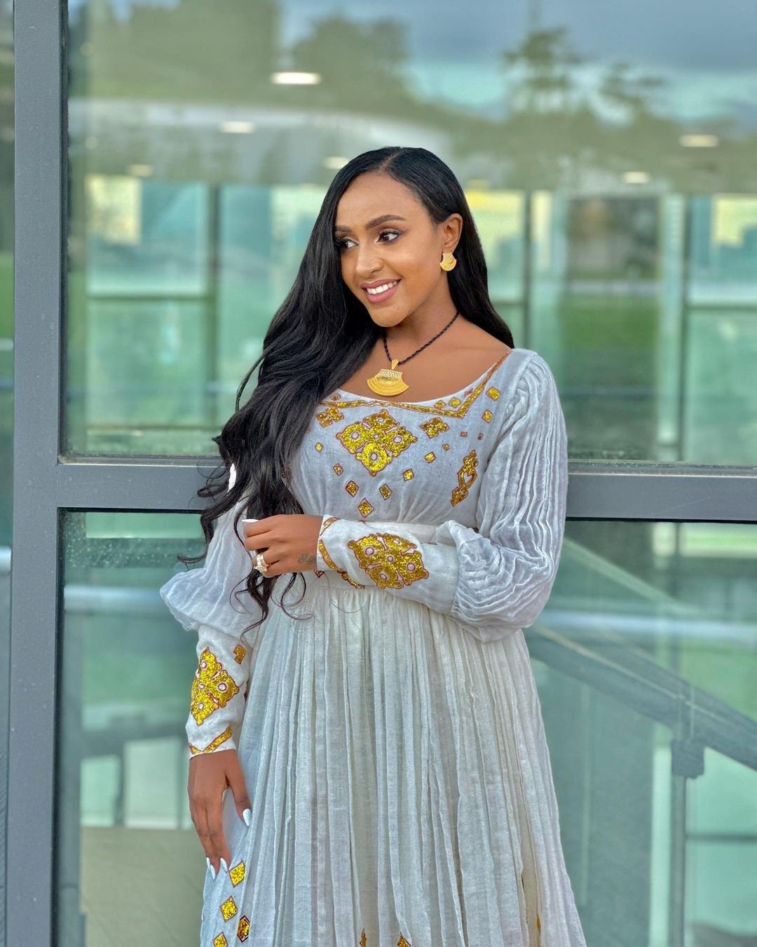 Gorgeous Habesha Dress Handwoven Habesha Kemis Modern Habesha Libs Eritrean Dress ሀበሻ ቀሚስ ሀበሻ ልብስ