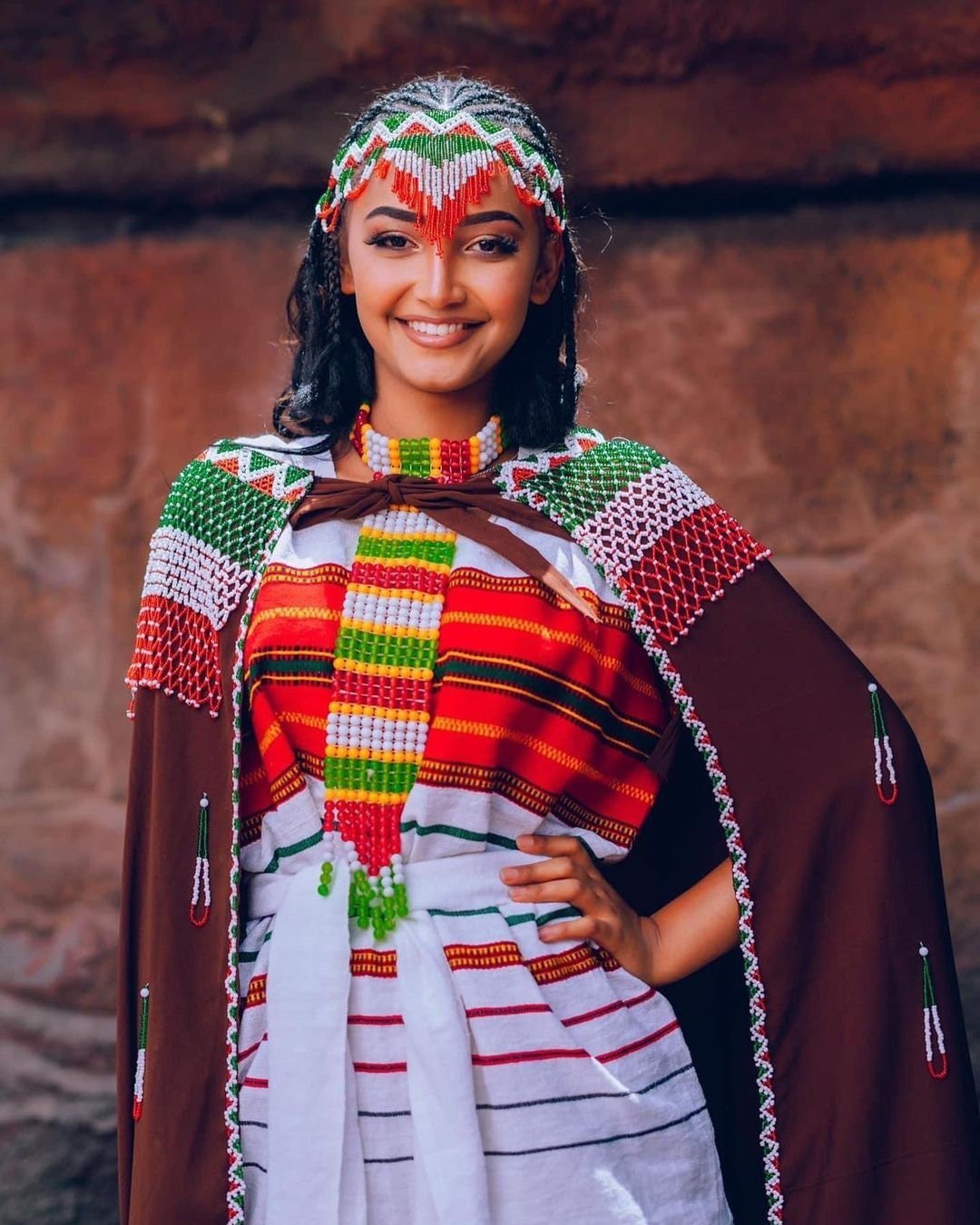 Bale Robe Communication Bale Oromo Dress Traditional Oromo Dress With Accessories Habesha Dres ...