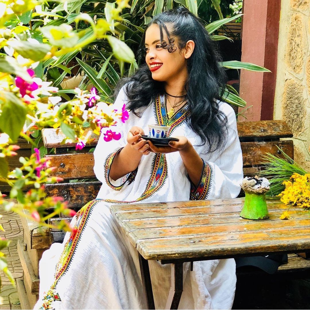 Modern Habesha Dress Handwoven Habesha Kemis Simple Habesha Libs Eritrean Dress ሀበሻ ቀሚስ ሀበሻ ልብስ
