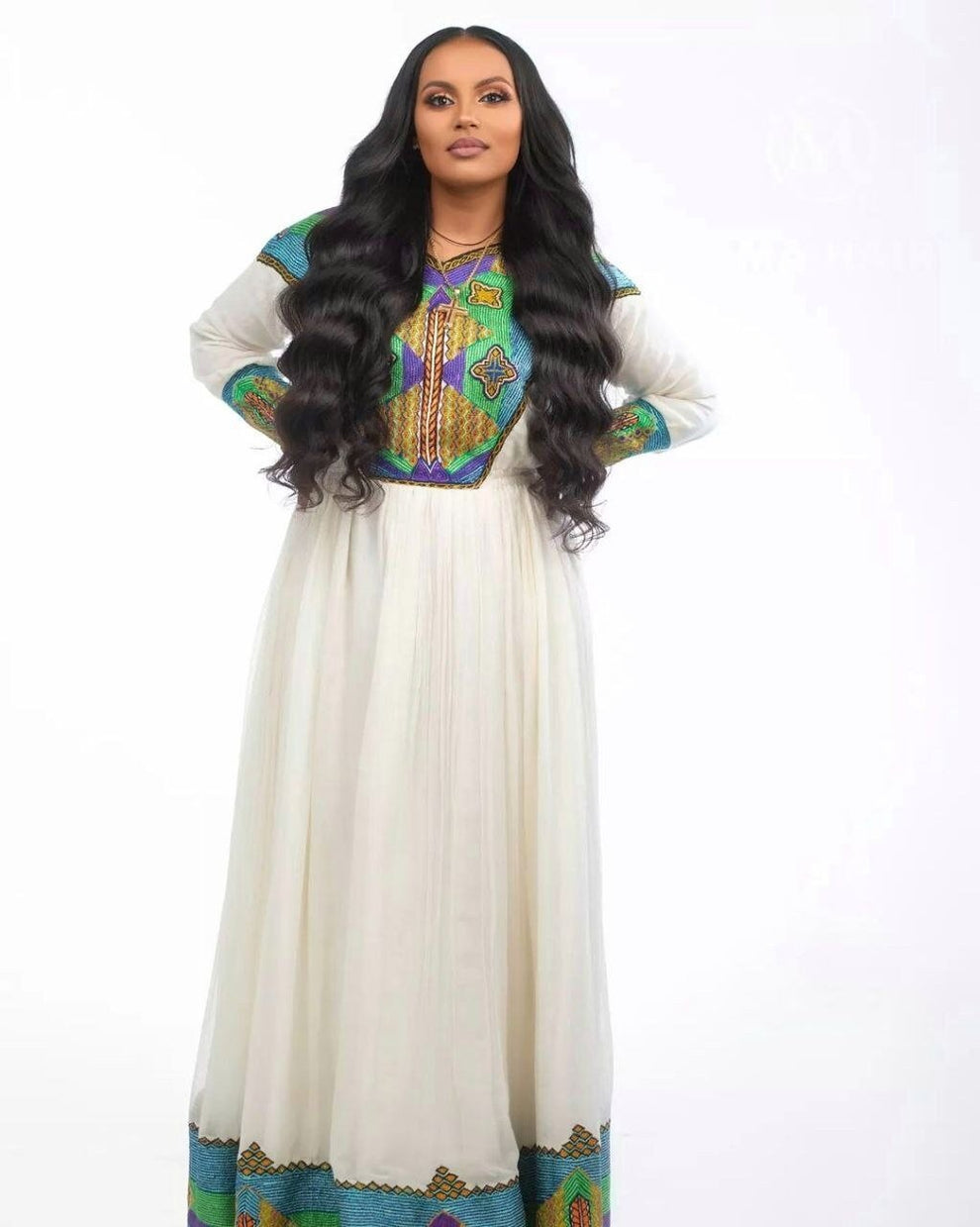 Handwoven Habesha Libs Modern Habesha Kemis Simple Habesha Dress Ethio ...