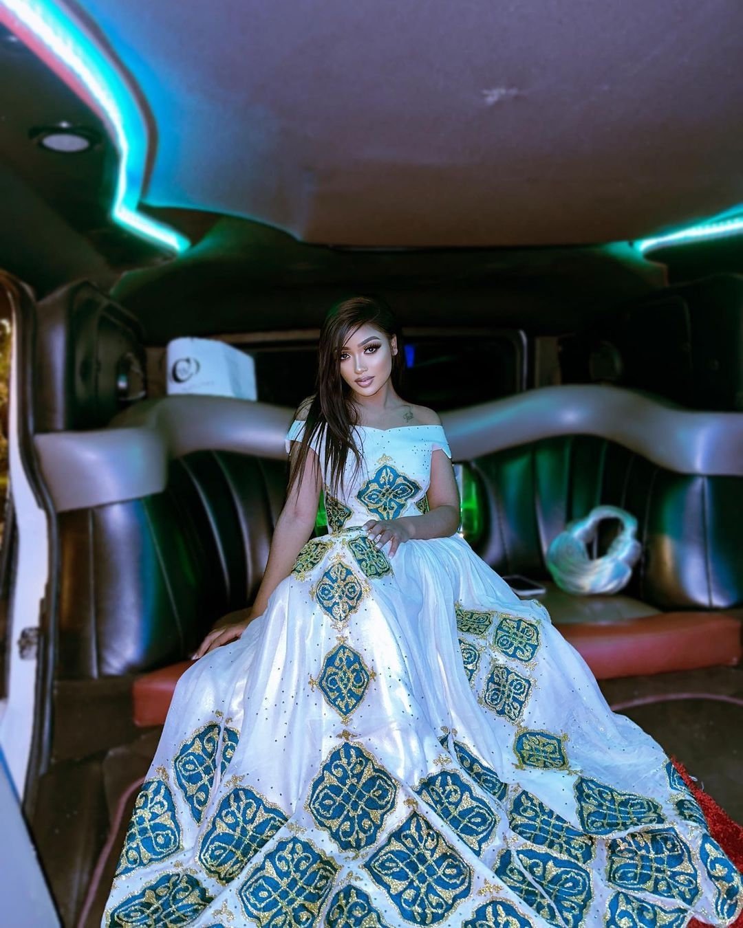 Beautiful Ethiopian Wedding Dress Habesha Dress Handwoven Habesha Kemis Modern Habesha Libs Eritrean Dress ሀበሻ ቀሚስ ሀበሻ ልብስ