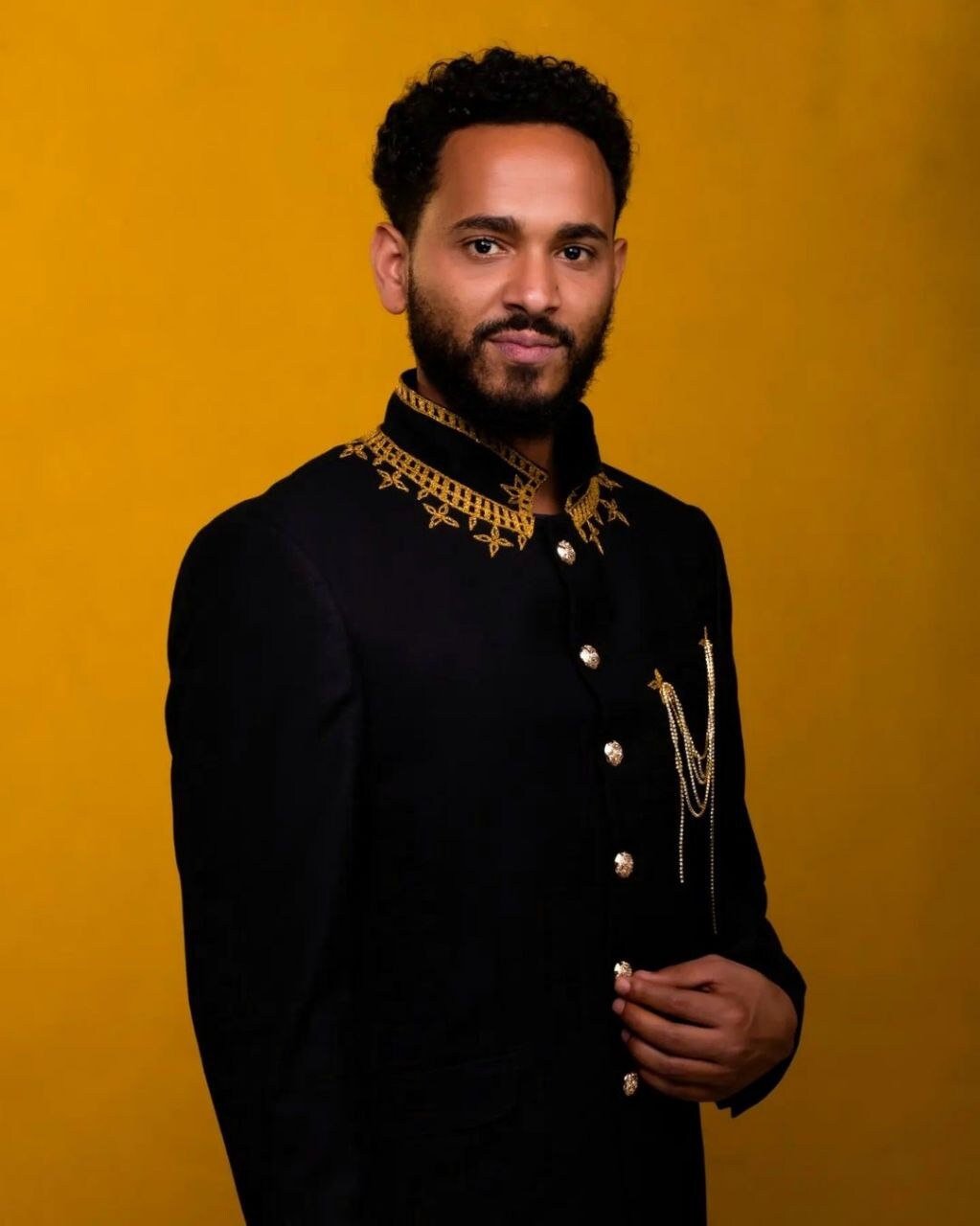 Modern Habesha Shirt For Men Black Habesha Libs Ethiopian Cloth Simple Habesha shirt ሀበሻ