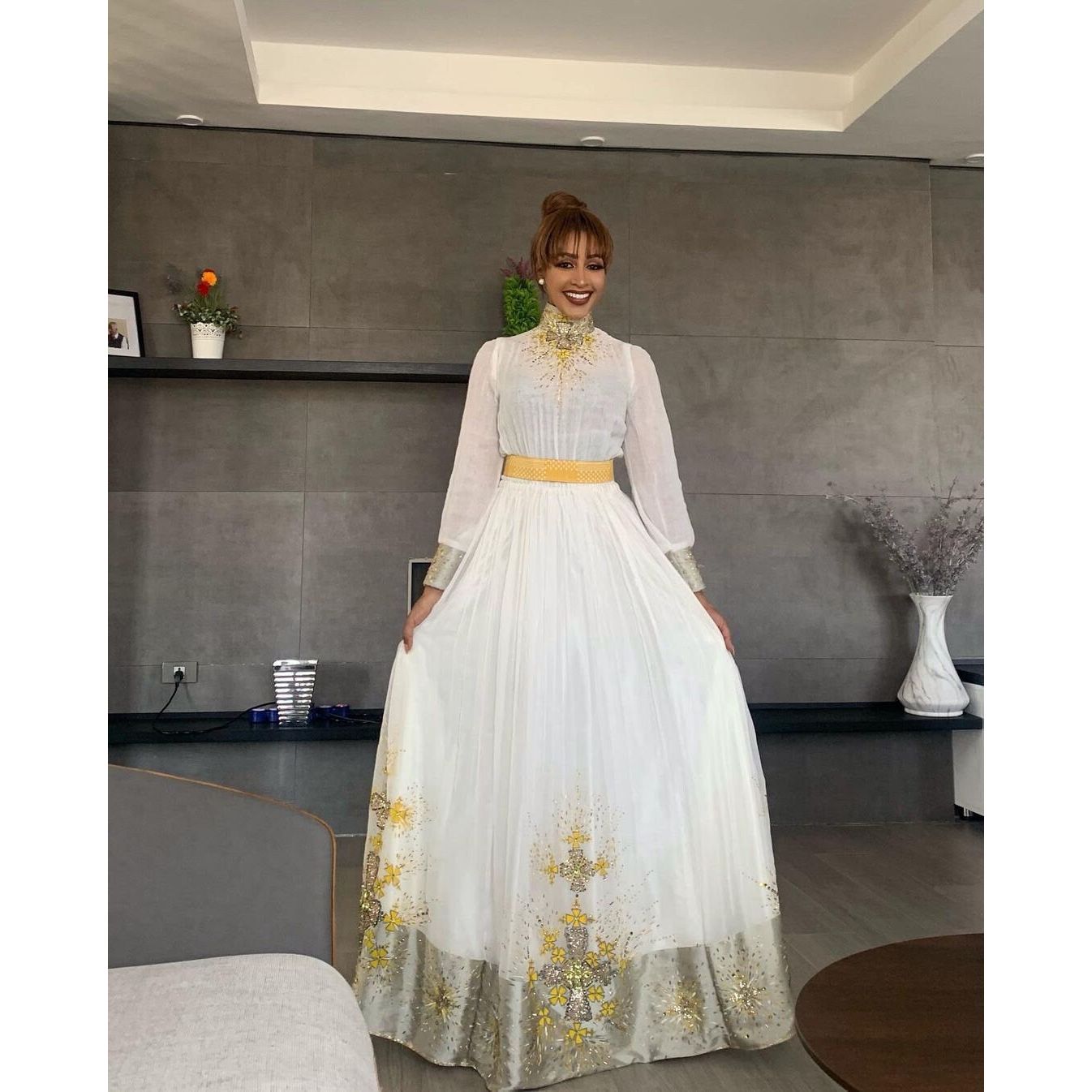 Classy Habesha Dress Handwoven Habesha Kemis Beautiful Habesha Libs Eritrean Dress ሀበሻ ቀሚስ ሀበሻ ልብስ