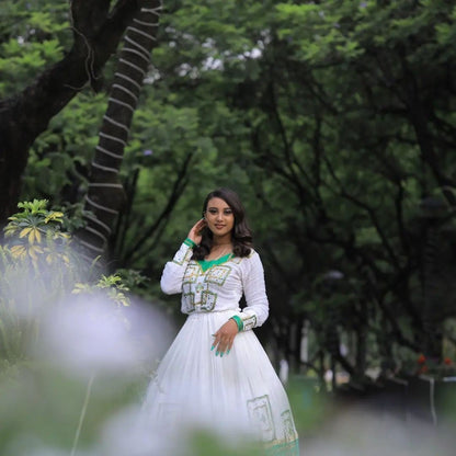Beautiful Habesha Kemis Handwoven Habesha Libs Modern Habesha Dress Eritrean Dress ሀበሻ ቀሚስ ሀበሻ ልብስ