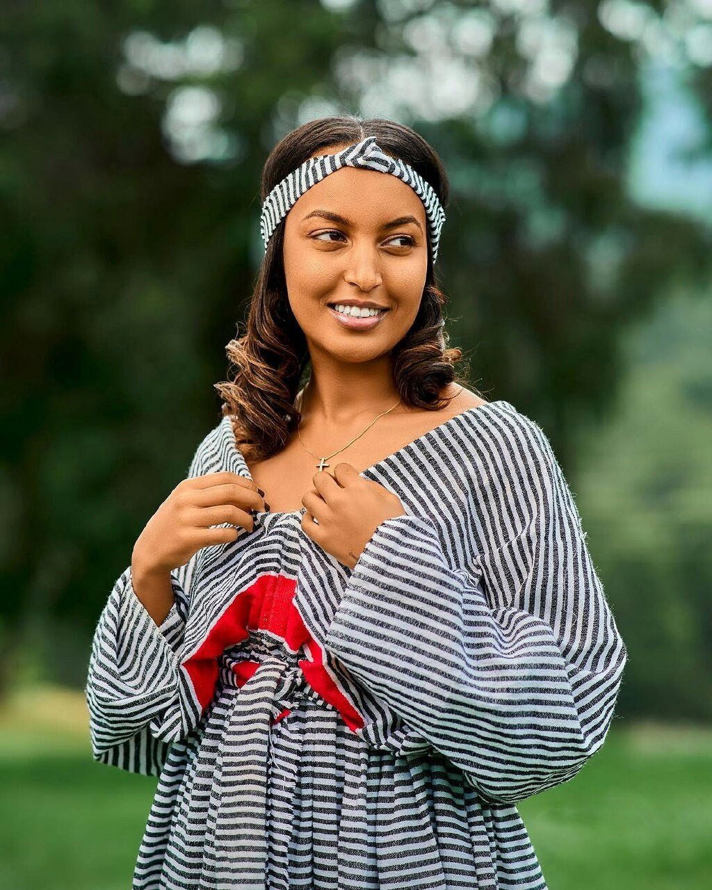 Oromo Cultural Dress Wollega Oromo Dress Handwoven Oromo Kemis