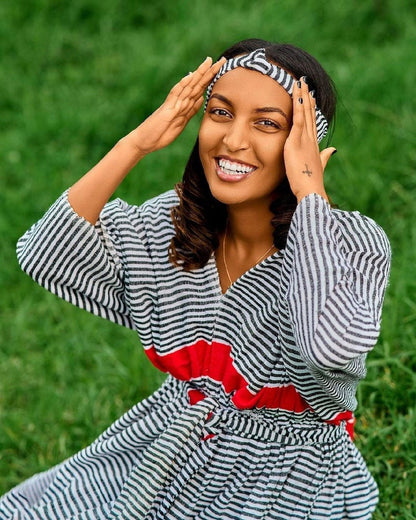 Oromo Cultural Dress Wollega Oromo Dress Handwoven Oromo Kemis