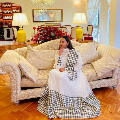 Exquisite Design Handwoven Habesha Dress Habesha Libs es0085