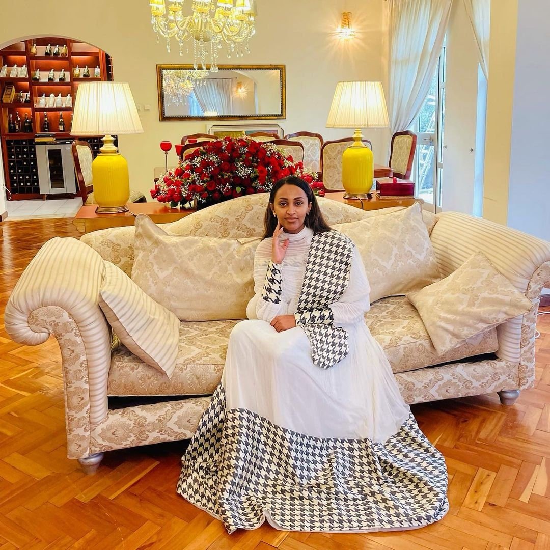 Exquisite Design Handwoven Habesha Dress Habesha Libs es0085