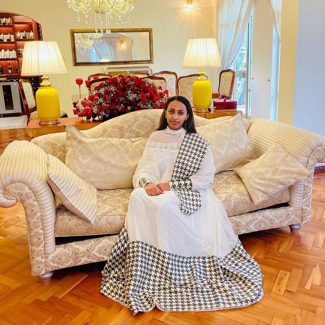 Exquisite Design Handwoven Habesha Dress Habesha Libs es0085