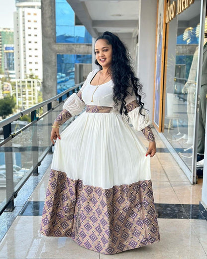Elegant Habesha Dress Modern Habesha Kemis Design Habesha Libs es0088