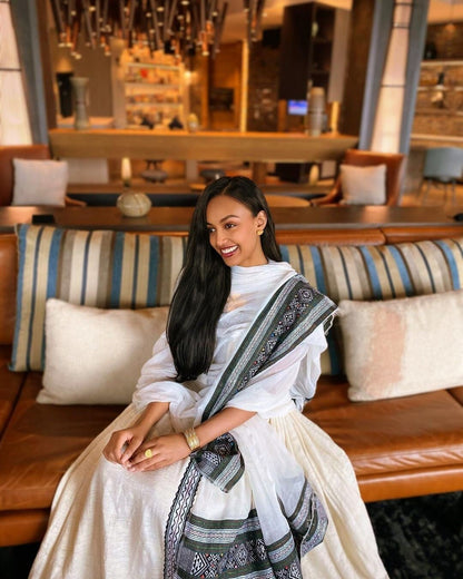 Mesmerizing Pattern Habesha Dress Modern Habesha Kemis Design Habesha Libs es0093