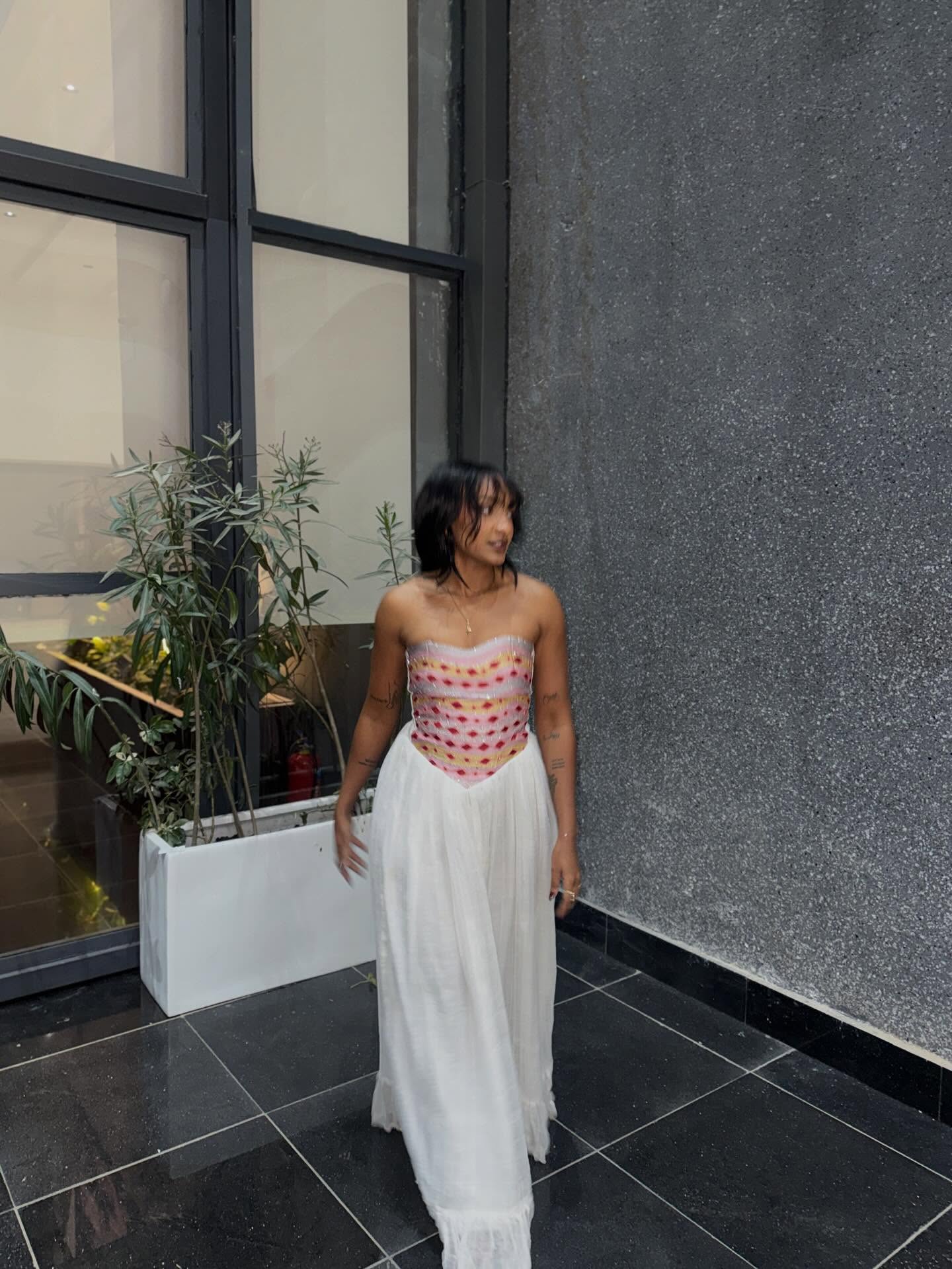 Habesha Kemis Online Strapless Habesha Dress Classic Traditional Ethiopian Dress 379