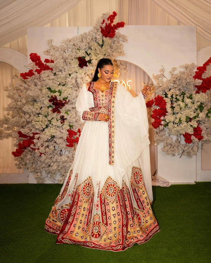 Royal Habesha Dress | Elegant Ethiopian Traditional Clothing for Women