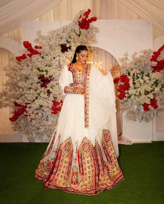 Royal Habesha Dress | Elegant Ethiopian Traditional Clothing for Women