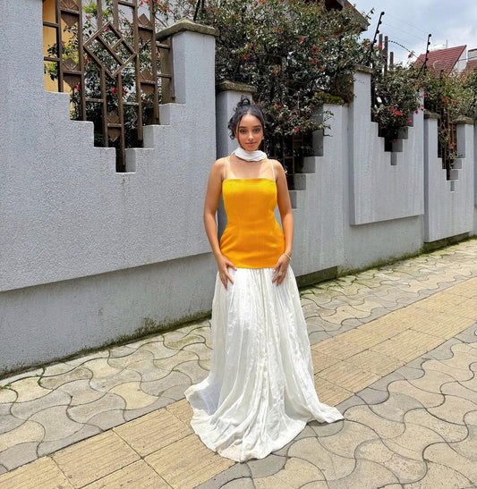 Modern Habesha Dress Minimal Ethiopian Look