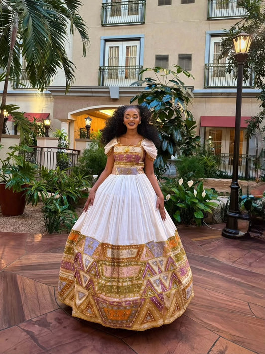 Habesha Dress Traditional Ethiopian Clothing & Elegant Habesha Kemis